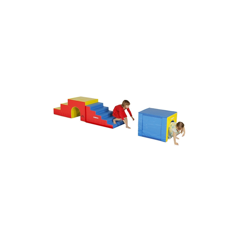  FOAM MOTOR SKILLS COURSE FOR PRESCHOOLER ESCATUNNEL - DIMAKID