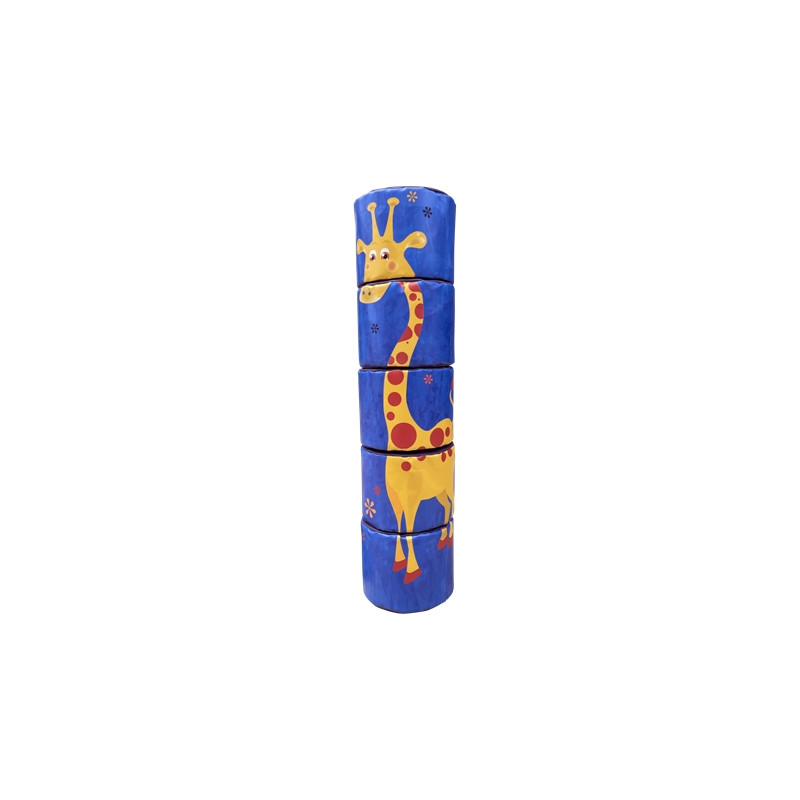 GIRAFFE EFFIGY STACKABLE CHILDREN'S FOAM SEATS | DIMAKID
