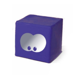 POUFS CARRÉS EN MOUSSE POUR ENFANT 26X26X18CM | DIMAKID