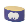 MINI POUF OVAL EN MOUSSE POUR ENFANT 26X34CM