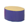 MINI POUF OVAL EN MOUSSE POUR ENFANT 26X34CM