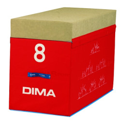 2-coloured foam module maxi platform n° 7170 x 70 x 100 cm
