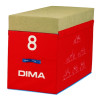 2-coloured foam module maxi platform n° 7170 x 70 x 100 cm