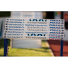 Pvc customized crossbar for international hurdle
