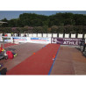 Portable raised track unitwith integrated take-off board 2.50 x 1.22m
