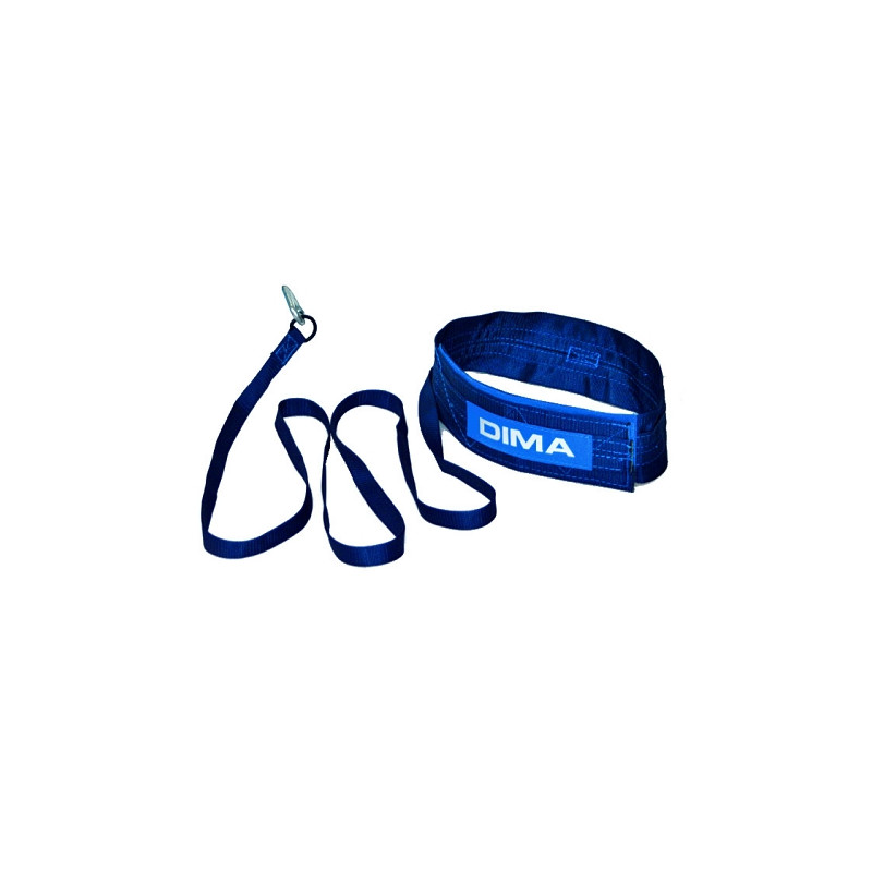 TRACTION BELT WITH STRAP AND CARABINER