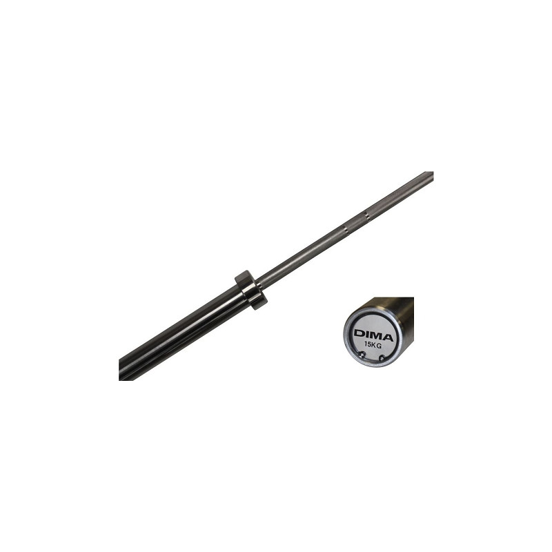 OLYMPIC BAR 15KG - CAPACITY 300KG - DIMASPORT