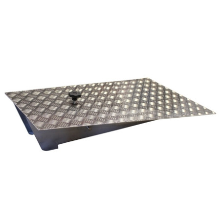 ALUMINIUM LID - FLUSH MOUNTTO BE SURFACED