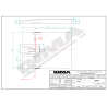 Matelas perche international monohousse 8.00 x 6.00 x 0.80/0.40m
