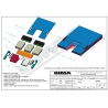 Matelas perche international monohousse 8.00 x 6.00 x 0.80/0.40m