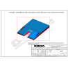 Matelas perche international monohousse 8.00 x 6.00 x 0.80/0.40m