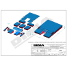 Matelas perche international monohousse 8.00 x 6.00 x 0.80/0.40m