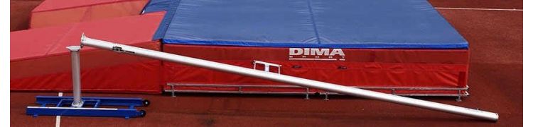 Poteaux perche | Equipement pour le saut à la perche | Dimasport