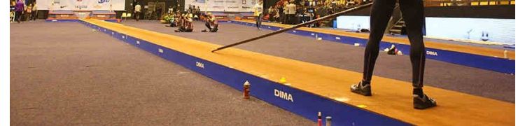 Pistes d'athlétisme surélevées|Equipement d'athlétisme| Dimasport