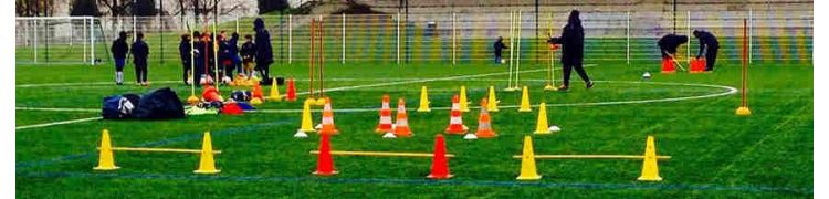 HOOPS AND SPARE PLASTIC POLE - MARKERS | DIMASPORT