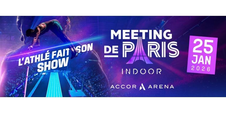Meeting de Paris Indoor 2026 : DIMASPORT, fournisseur officiel d’un show athlétique exceptionnel